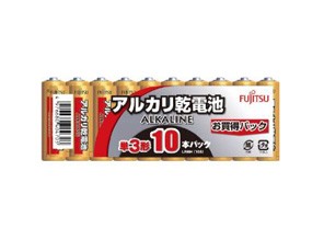 ［富士通］アルカリ電池 LR6H（10S） 単3形 10本パック
