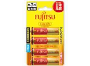 ［富士通］アルカリ電池 LR6FL(4B) 単3形 4本パック
