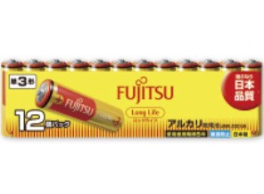 ［富士通］アルカリ電池 LR6FL(12S) 単3形 12本パック