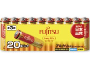 ［富士通］アルカリ電池 LR6FL(20S) 単3形 20本パック