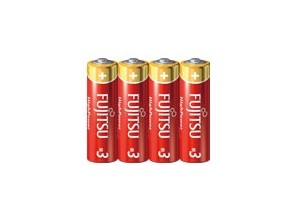 ［富士通］アルカリ電池 LR6FH(4S) 単3形 4本パック[10入]　※元箱出荷※