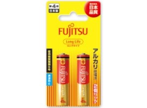［富士通］アルカリ電池 LR03FL(2B) 単4形 2本パック