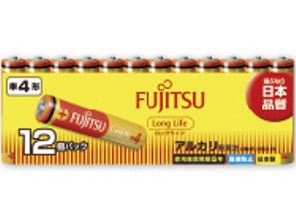 ［富士通］アルカリ電池 LR03FL(12S) 単4形 12本パック