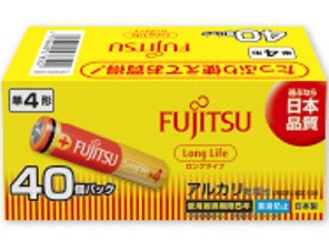 ［富士通］アルカリ電池 LR03FL(40S) 単4形 40本パック