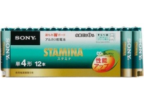 ［SONY］アルカリ電池 LR03SG-12PD