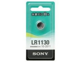 ［SONY］アルカリボタン電池 LR1130-ECO