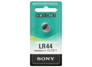 ［SONY］アルカリボタン電池 LR44-ECO