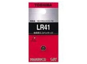 ［東芝］アルカリボタン電池 LR41EC
