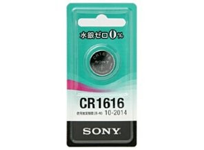 ［SONY］リチウムコイン電池 CR1616-ECO