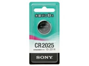 ［SONY］リチウムコイン電池 CR2025-ECO