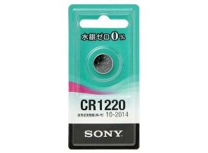 ［SONY］リチウムコイン電池 CR1220-ECO