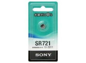 ［SONY］酸化銀電池 SR721-ECO