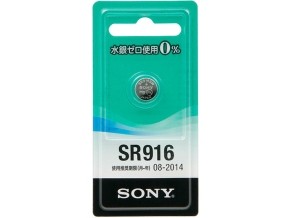 ［SONY］酸化銀電池 SR916-ECO