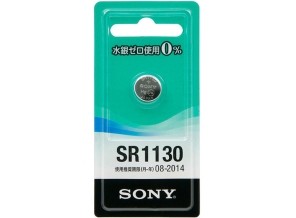 ［SONY］酸化銀電池 SR1130-ECO