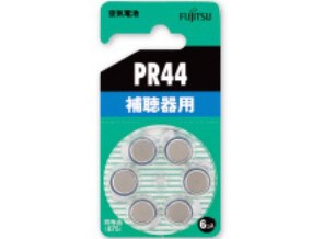 ［富士通］空気電池 PR44 (6B)[10入]　※元箱出荷※