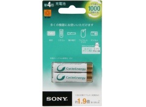 ［SONY］ニッケル水素電池 NH-AAA-2BKB