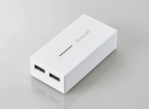 ［エレコム］M01L-6030WH スマートフォン・タブレット用モバイルバッテリー