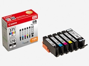 ［Canon］インクカートリッジ BCI-371XL+370XL/6MP 大容量 マルチパック