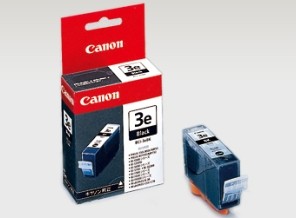 ［Canon］インクカートリッジ BCI-3eBK ブラック