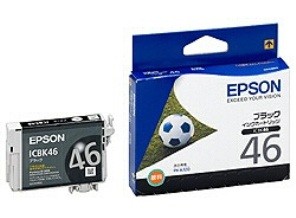 ［EPSON］インクカートリッジ (46) ICBK46 ブラック