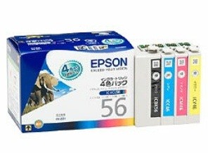 ［EPSON］インクカートリッジ (56) IC4CL56