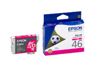 ［EPSON］インクカートリッジ (46) ICM46　マゼンタ