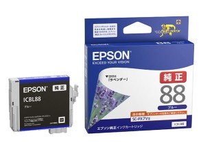 ［EPSON］インクカートリッジ (88) ICBL88 ブルー