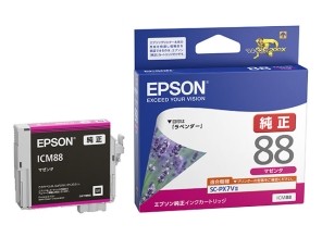 ［EPSON］インクカートリッジ (88) ICM88 マゼンタ