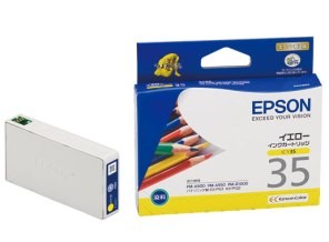 ［EPSON］インクカートリッジ (35) ICY35 イエロー