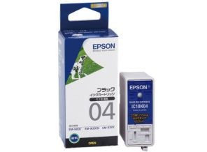 ［EPSON］インクカートリッジ (04) IC1BK04