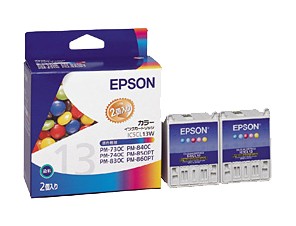 ［EPSON］インクカートリッジ (13) IC5CL13W