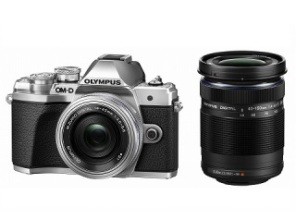 ［Olympus］E-M10 MarkIII EZ ダブルズームシルバー