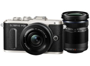 ［Olympus］E-PL8 EZ ダブルズームキット ブラック