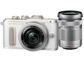 ［Olympus］E-PL8 EZ ダブルズームキット ホワイト