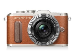 ［Olympus］E-PL8 14-42mm EZ レンズキット ブラウン　【限定10台】