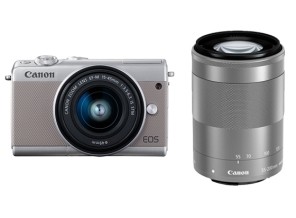 ［Canon］EOS M100 ダブルズームキット グレー
