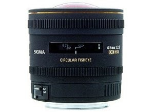 ［シグマ］4.5/Ｆ2.8 EX DC フィッシュアイサーキュラー ニコン用