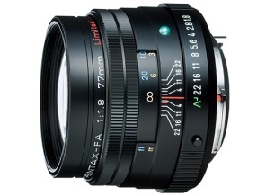 ［PENTAX］SMCP FA 77mm F1.8 Limited ブラック