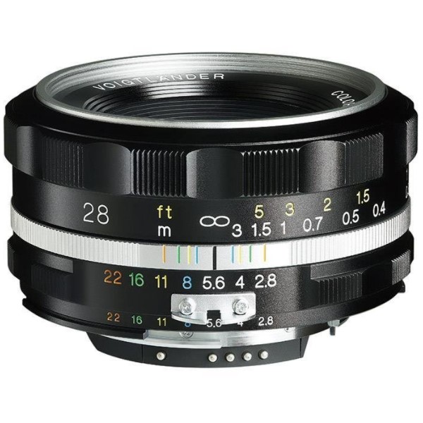 ［コシナ］COLOR-SKOPAR 28mm F2.8 SL IIS Aspherical シルバーリム