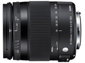 ［シグマ］18-200/F3.5-5.6 DC マクロ HSM ペンタックス用