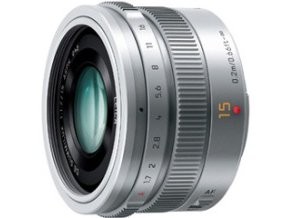 ［Panasonic］D一眼レンズ H-X015-S シルバー