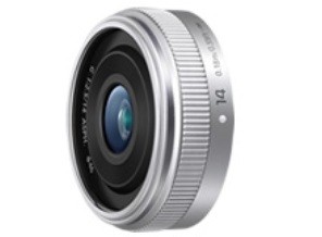 ［Panasonic］D一眼レンズ H-H014A-S シルバー