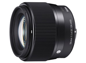 ［シグマ］56/F1.4 DC DN Cont マイクロフォーサーズ用