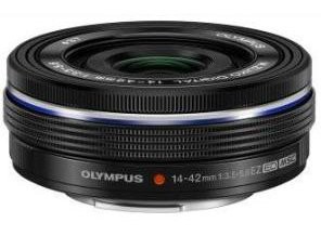 ［Olympus］M.ZUIKO DIGITAL ED 14-42mm EZ ブラック