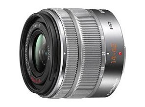 ［Panasonic］D一眼レンズ H-FS1442A-S シルバー