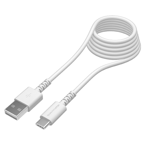 ［多摩電子］TH149CA20QW USB2.0 Type-C/USBケーブル2m 抗菌