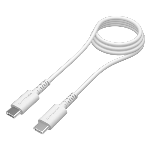 ［多摩電子］TH265CC10QW USB2.0 Type-C/Type-Cケーブル1m 抗菌