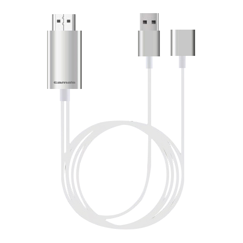 ［多摩電子］TSK72H20W iPhone用HDMIケーブル2m