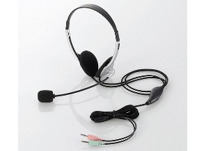 ［エレコム］HS-HP22SV ヘッドセット（オーバーヘッド）