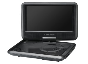 ［グリーンハウス］GH-PDV9G-BK ポータブルDVDプレーヤー